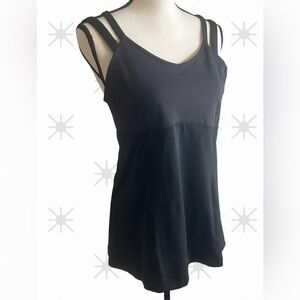 Lululemon Happy Strappy Tank Black size 12
